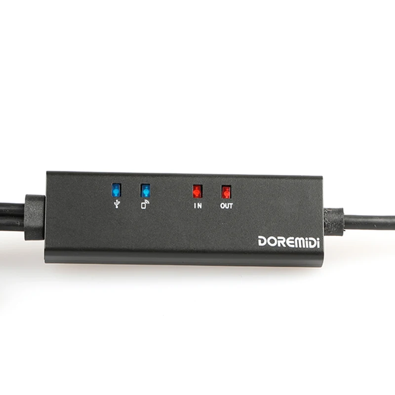 DOREMiDi MTBU-20 Беспроводной Bluetooth USB к миди кабель для передачи данных-миди конвертер