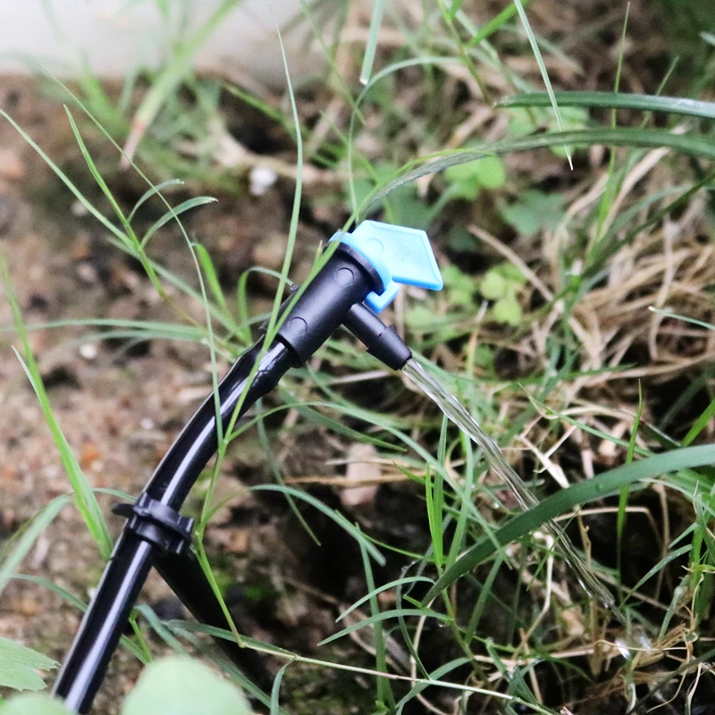 Набор для полива капельницы с синим флагом 8 л держатель шланга 4/7 мм 10-50 м | Дом и