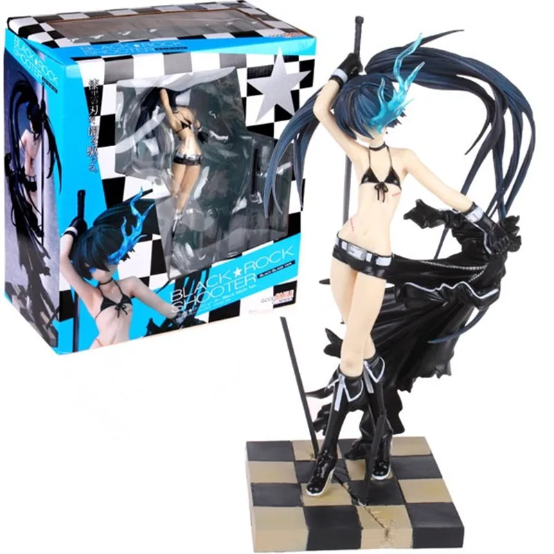 Аниме black rock shooter figma blade версия подвижная фигурка модель сексуальная кукла 24 см
