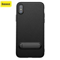 baseus pc holder phone case for iphone x ultra slim back luxury phone cases for iphone x luxury phone kickstand case for iphonex
