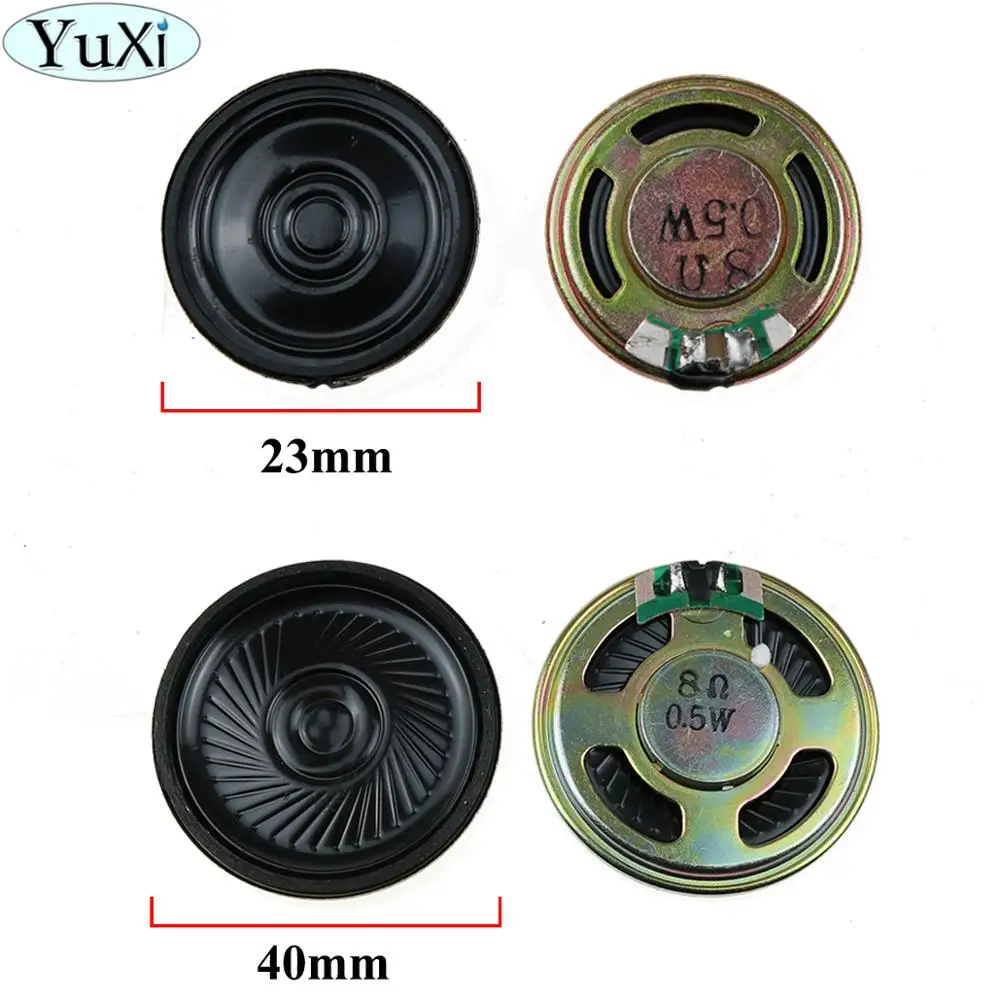 YuXi Replacement 23mm 40mm speaker for Nintend for GBA GBC game console repair speaker part Video Speaker