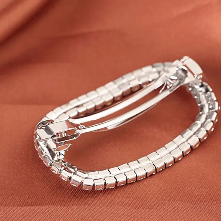 Высокое качество зажим для волос Краб заколки аксессуары роскошные стразы |