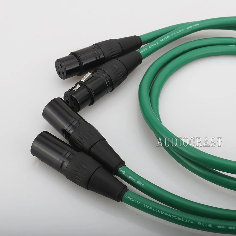 

Hi-End audio 4N Copper XLR Interconnect Audio Cable Balanced HIFI Cable