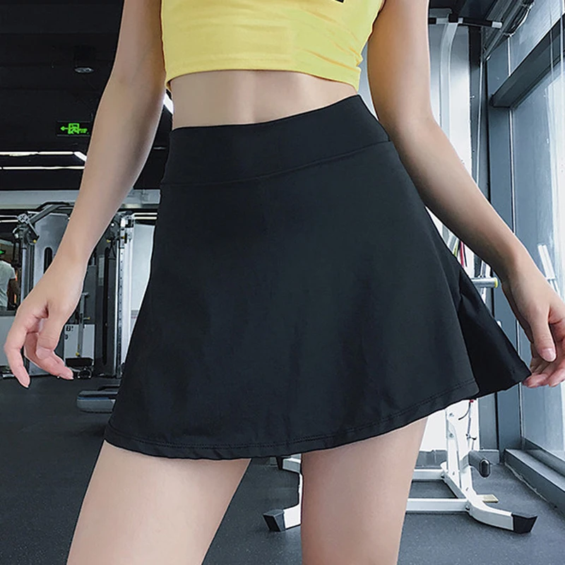 

BONJEAN 2020 Summer Skirt For Girls Cute Short Skater Mini Skirt Casual Clothing Fashion Black Skirts For Women BJ2210