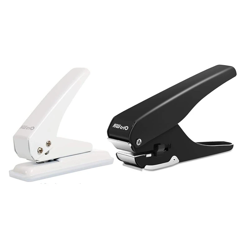 

KW-TRIO 1 дырокол для бумаги и 1 слот дырокол для идентификационных карт, ПВХ и подарочных бирок