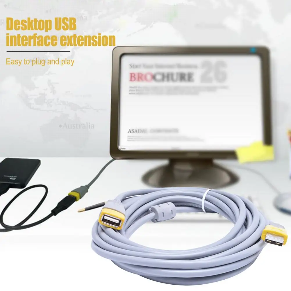 Кабель-Удлинитель USB 2 0 для передачи данных штырь-гнездо | Электроника