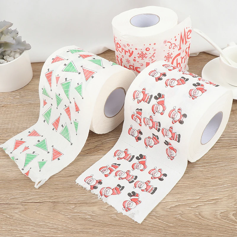 3 стиля ткани мультфильм туалет орнамент рулон бумаги домашний декор для кухни