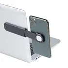Магнитный держатель для ноутбука с боковым креплением, подставка для сотового телефона, регулируемый зажим, совместим с телефонами 4-8 дюймов