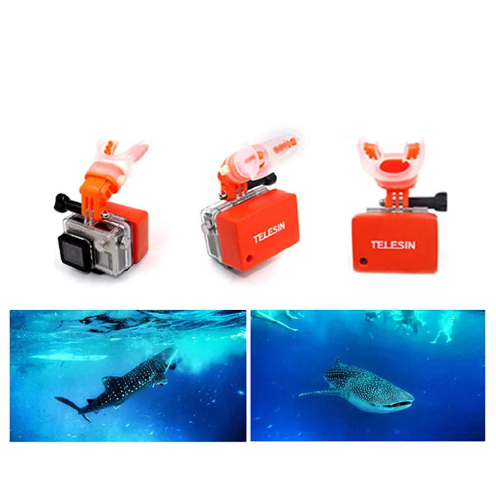 TELESIN крепление для камеры для серфинга+ Поплавковый ремешок для GoPro SJCAM Xiaomi YI 4K DJI Osmo аксессуары для действий