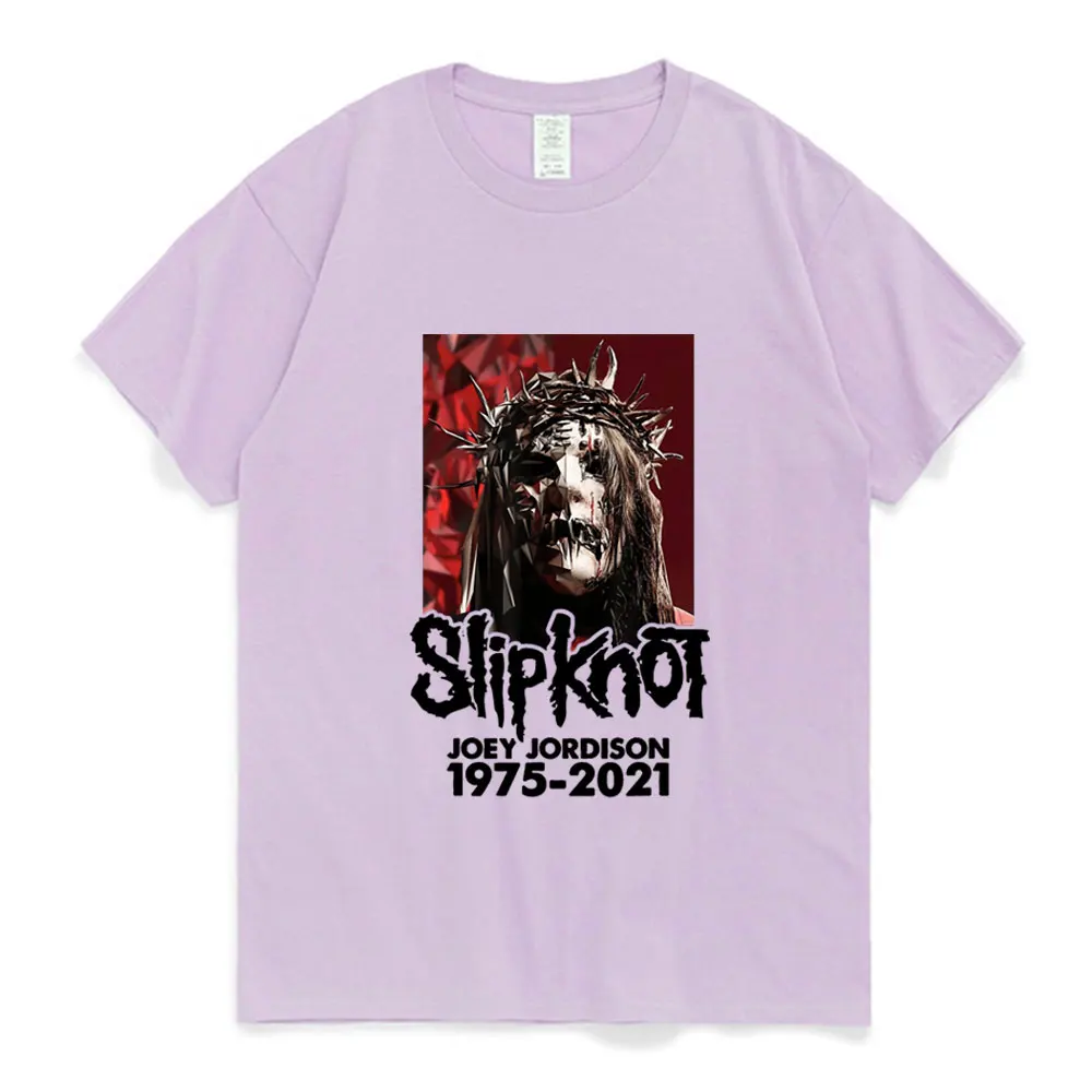 Футболка с принтом Slipknot для мужчин и женщин рубашка из тяжелого металла топы