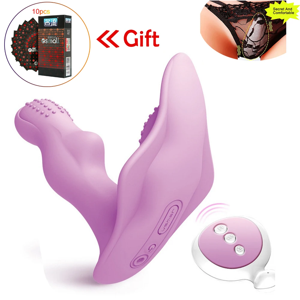 Вибрирующие трусики с беспроводным пультом дистанционного управления вибратор