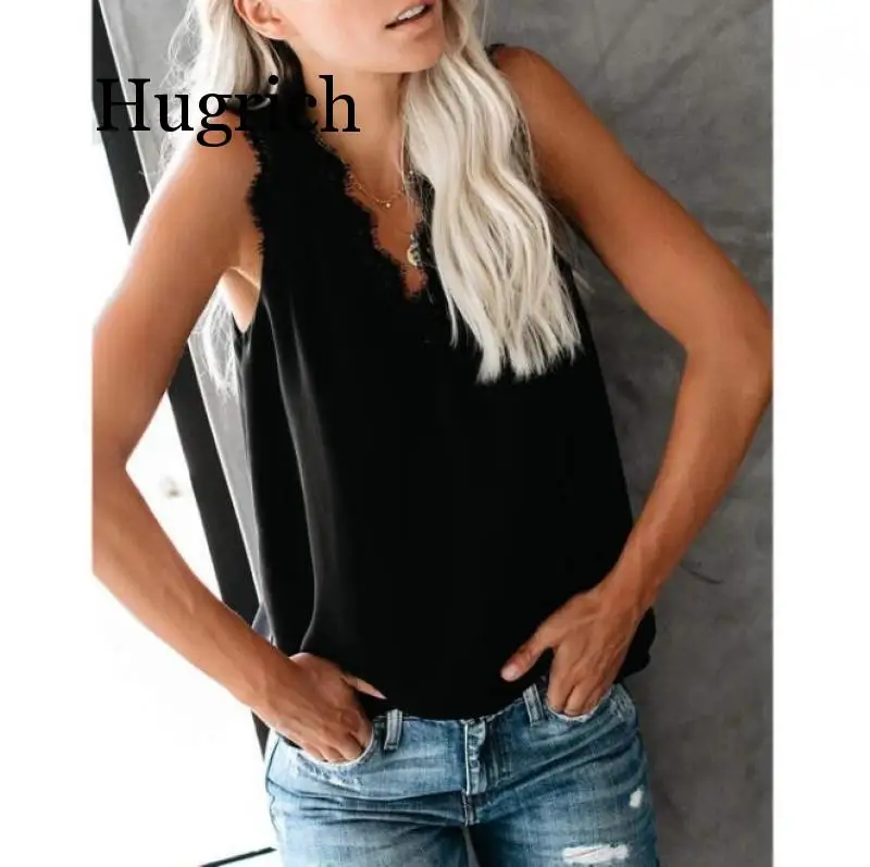 Женская кружевная майка с V-образным вырезом Белый/Абрикосовый/белый топ