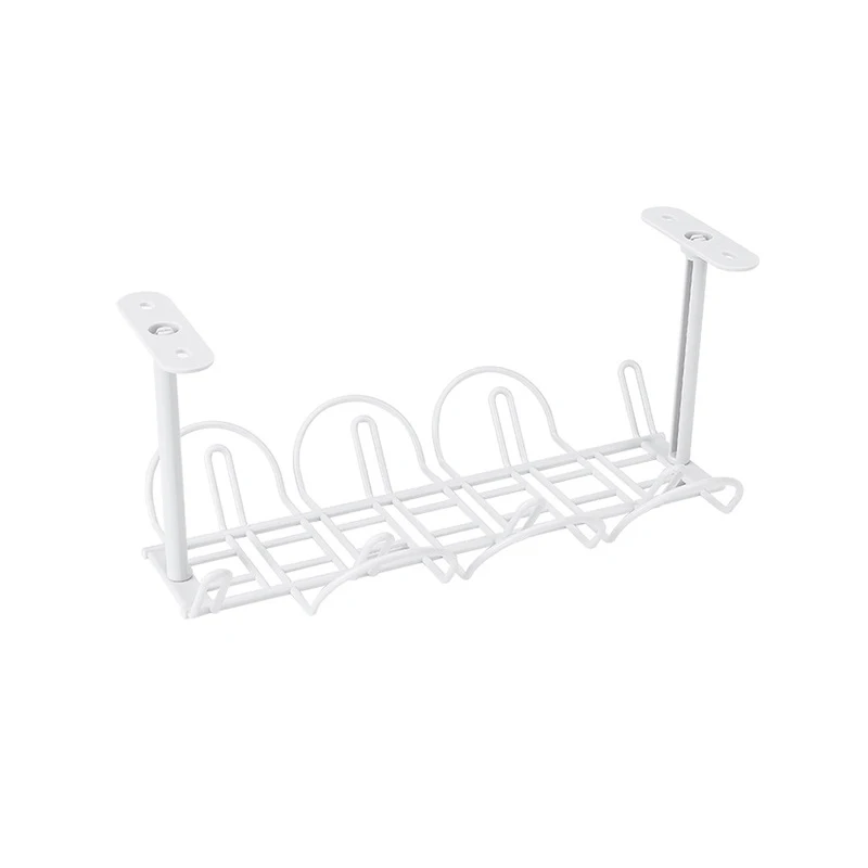 1 Pcs Power Wire Finishing Frame Table Bottom Socket Organizer Rack Home Multipurpose Free Punch Router Plug Hanging | Дом и сад