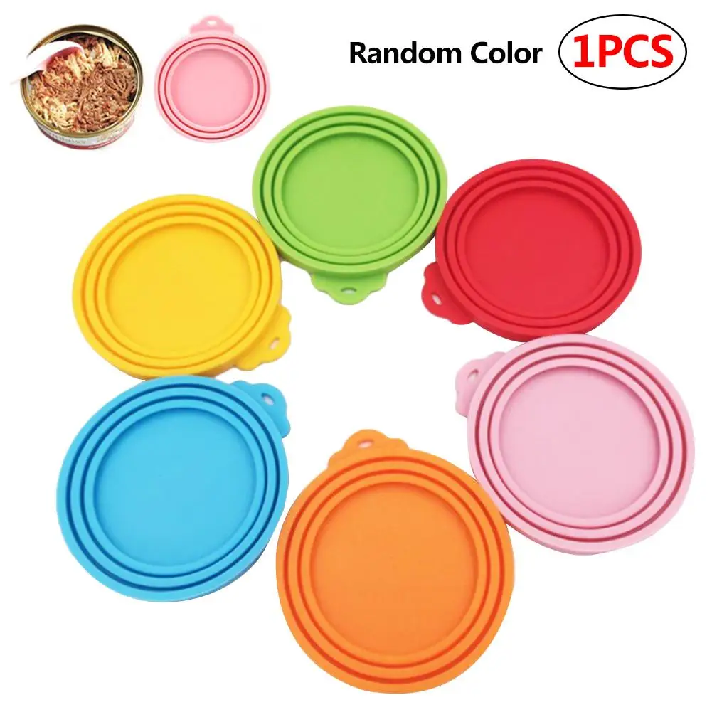 Силиконовая крышка в консервированном виде герметичная кормушка для банка еды