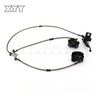 front brake assembly front one with two disc brake brake pump for 150cc 250cc go kart atv quad atv accessories