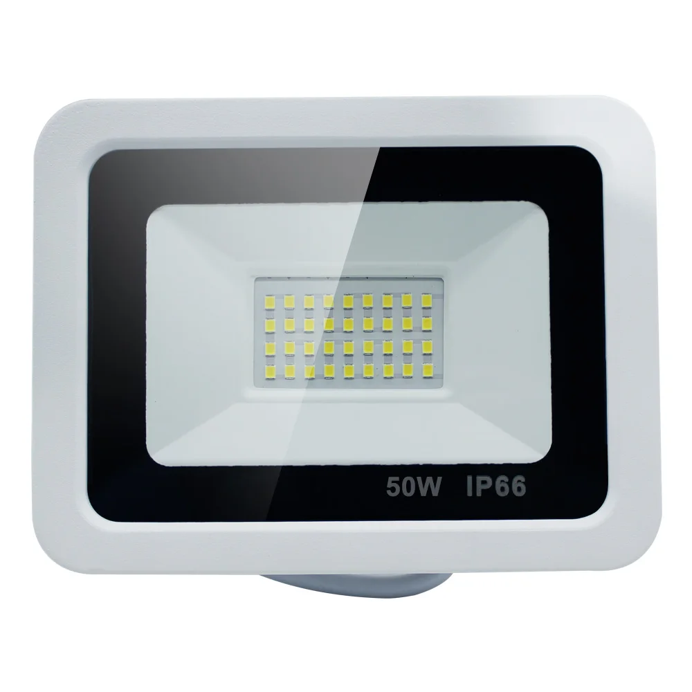 Светодиодный прожектор для улицы 220 В IP66 водонепроницаемый 10 Вт 50 100 200 300 500 600