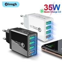 Сетевое зарядное устройство 4 в 1 Elough, 4xUSB Type-A, 36 Вт, 2.4A