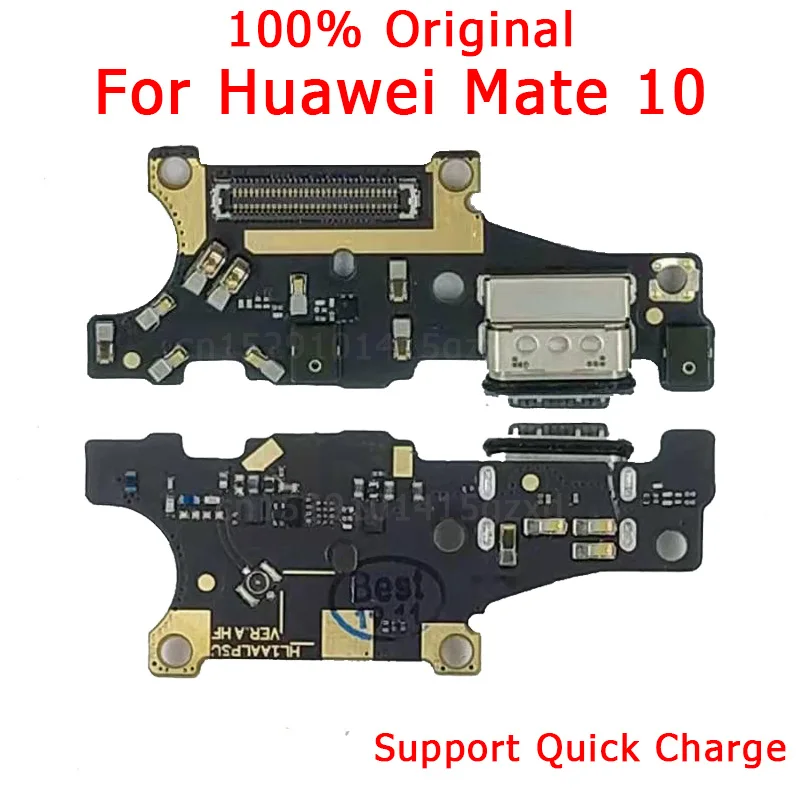 Оригинальные запасные части для Huawei Mate 10 USB порт зарядки гибкий кабель зарядное