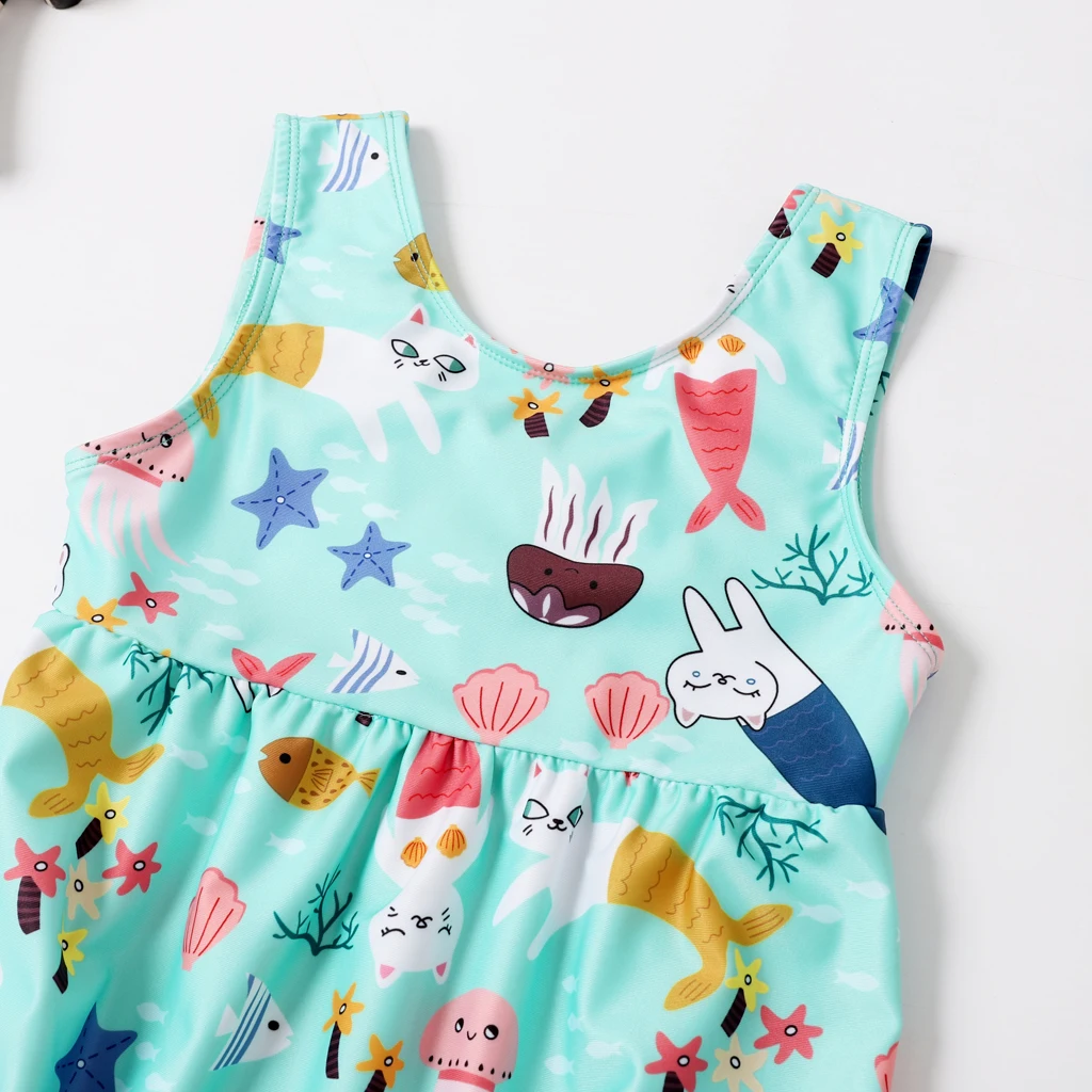 Новинка 2020 года купальный костюм для маленьких девочек слитный купальник