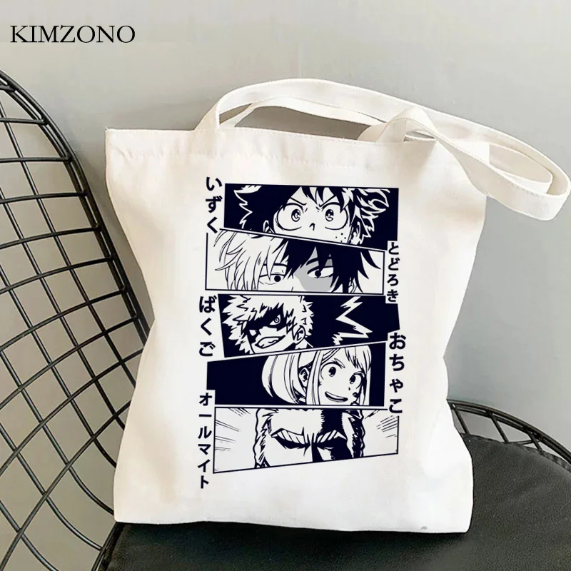 

Сумка для покупок My Hero Academia, Холщовая Сумка для покупок, сумка для покупок