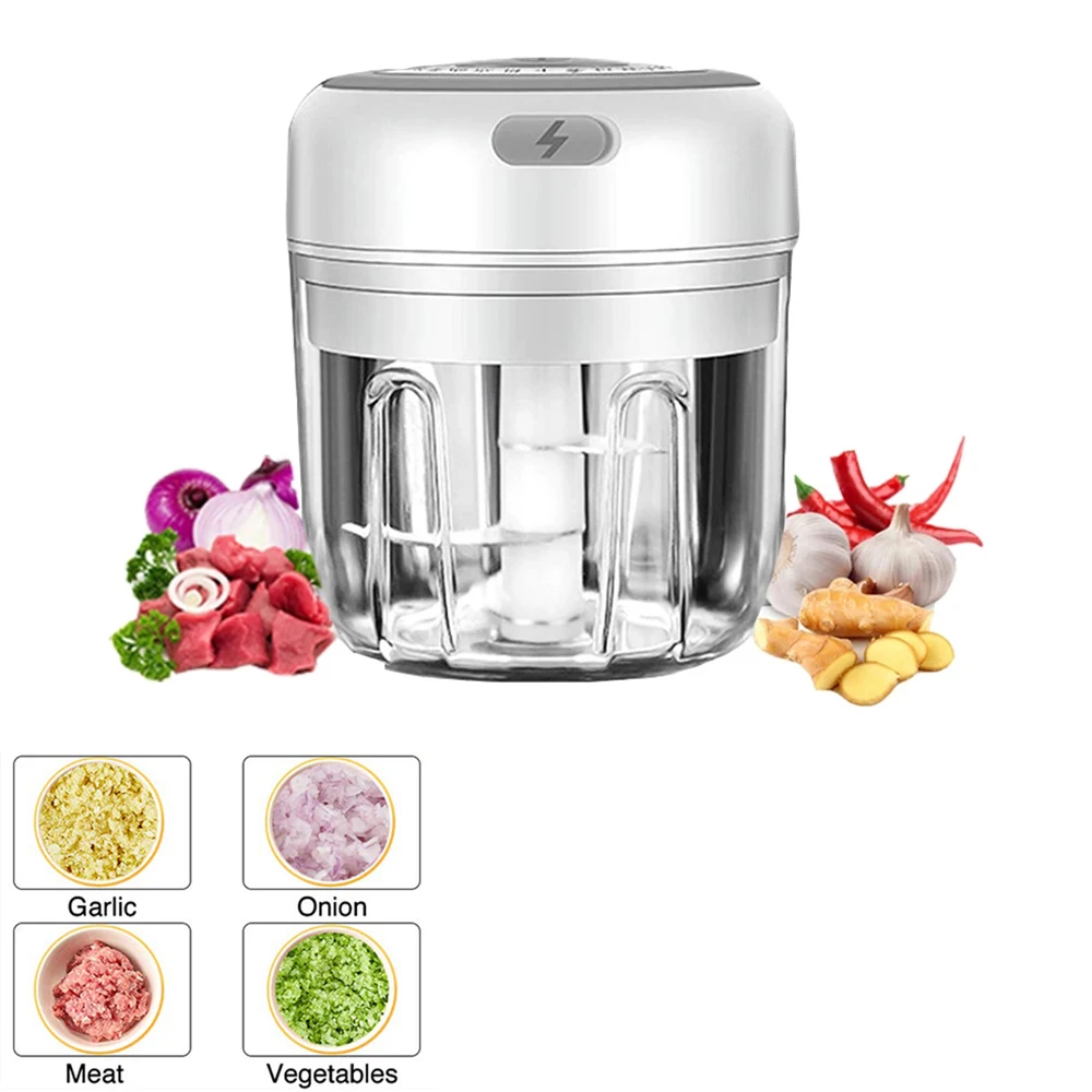 

DIOZO Portable Blender Mini Meat Mixer Food Processor Stirring Chopper Bowl 250ml Juice Bottle Meat Grinder Baby Food Maker