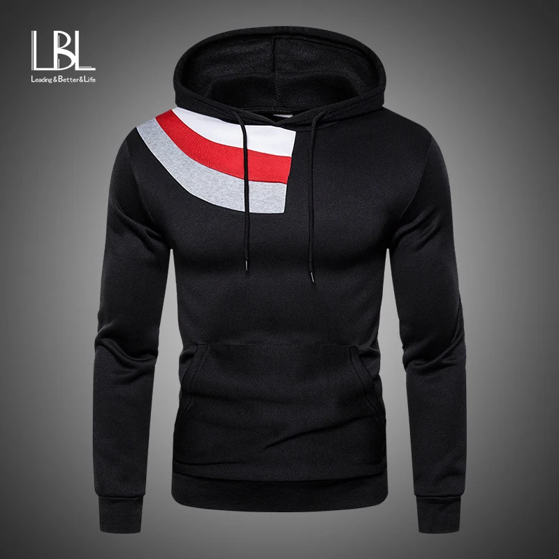 Брендовые мужские толстовки 2019 осенние повседневные свитшоты модные