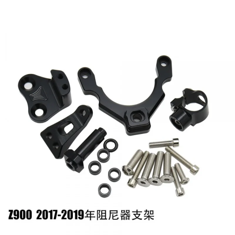 

Для KawasakiZ900 17-20 модифицированный титановый Размер Кронштейн направление Демпфирование буферы против колебаний головка балансировочная бал...