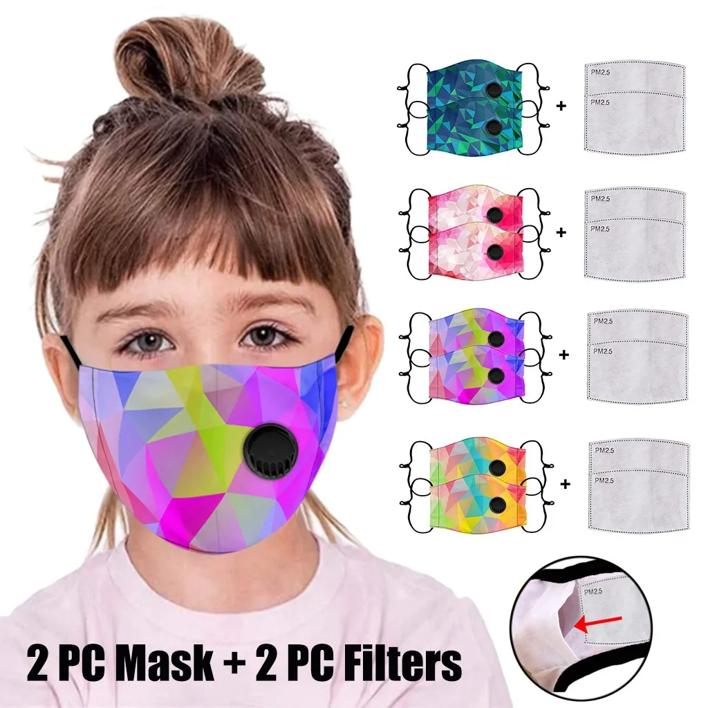 Детские и взрослые съемные сменные фильтры для глаз шарфов многоразовые лица 2020