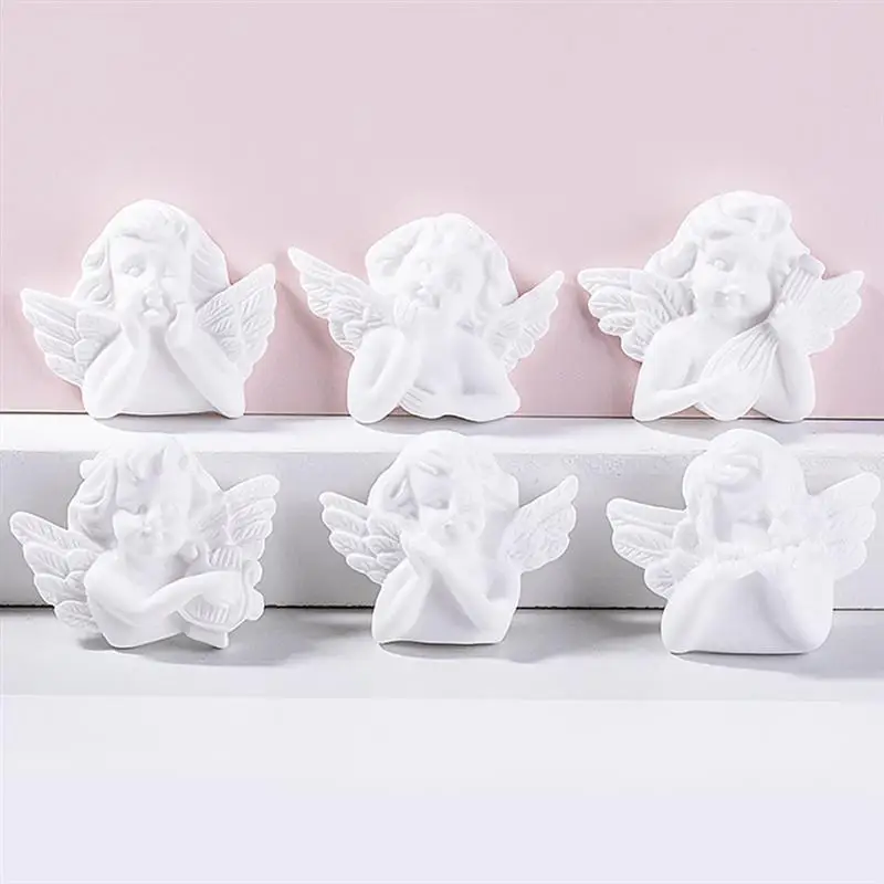 

36pcs Decorative Resin Angel Adornments Angle Model Ornaments DIY Supply