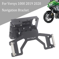 motorcycle accessories phone gps usb and wireless charging navigation bracket for kawasaki versys 1000 versys1000 2019 2020