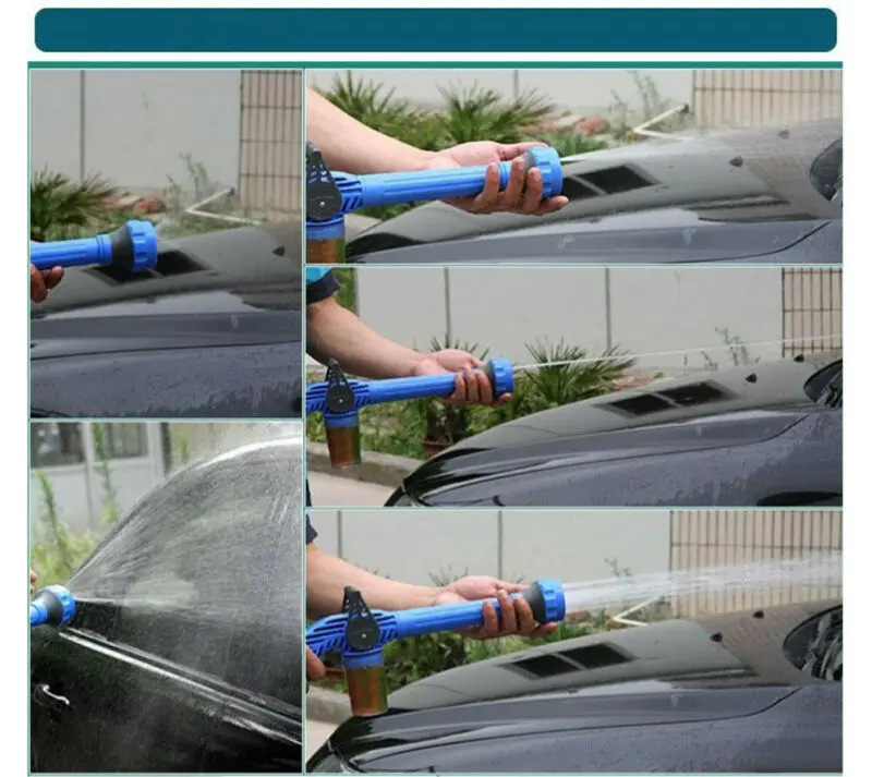 Многофункциональная насадка 8 в 1 для садового шланга Диспенсер водяного мыла