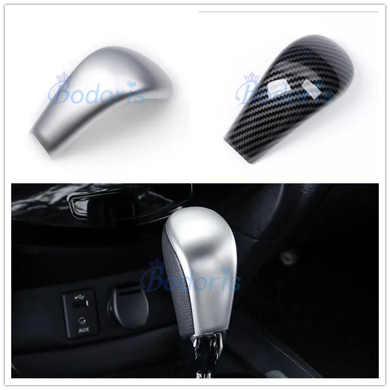 Передняя рука переключения Шестерни Ручка обложка декоративный отделка хром