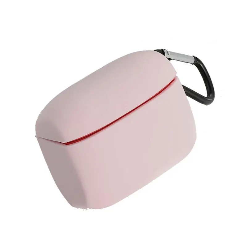 

2021 New Silicone Shockproof Anti-Scratch Protective Case Cover with Carabiner for Jabra Elite Active 65t Headphone Headset
