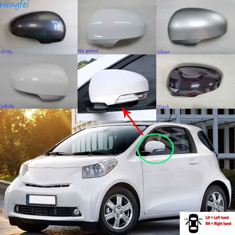 HengFei автомобильные аксессуары чехол для зеркала заднего вида Toyota IQ 2009 ~ 2015 |