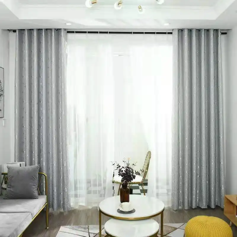 Жаккардовые Плотные затемненные занавески тканевые для украшения комнаты на