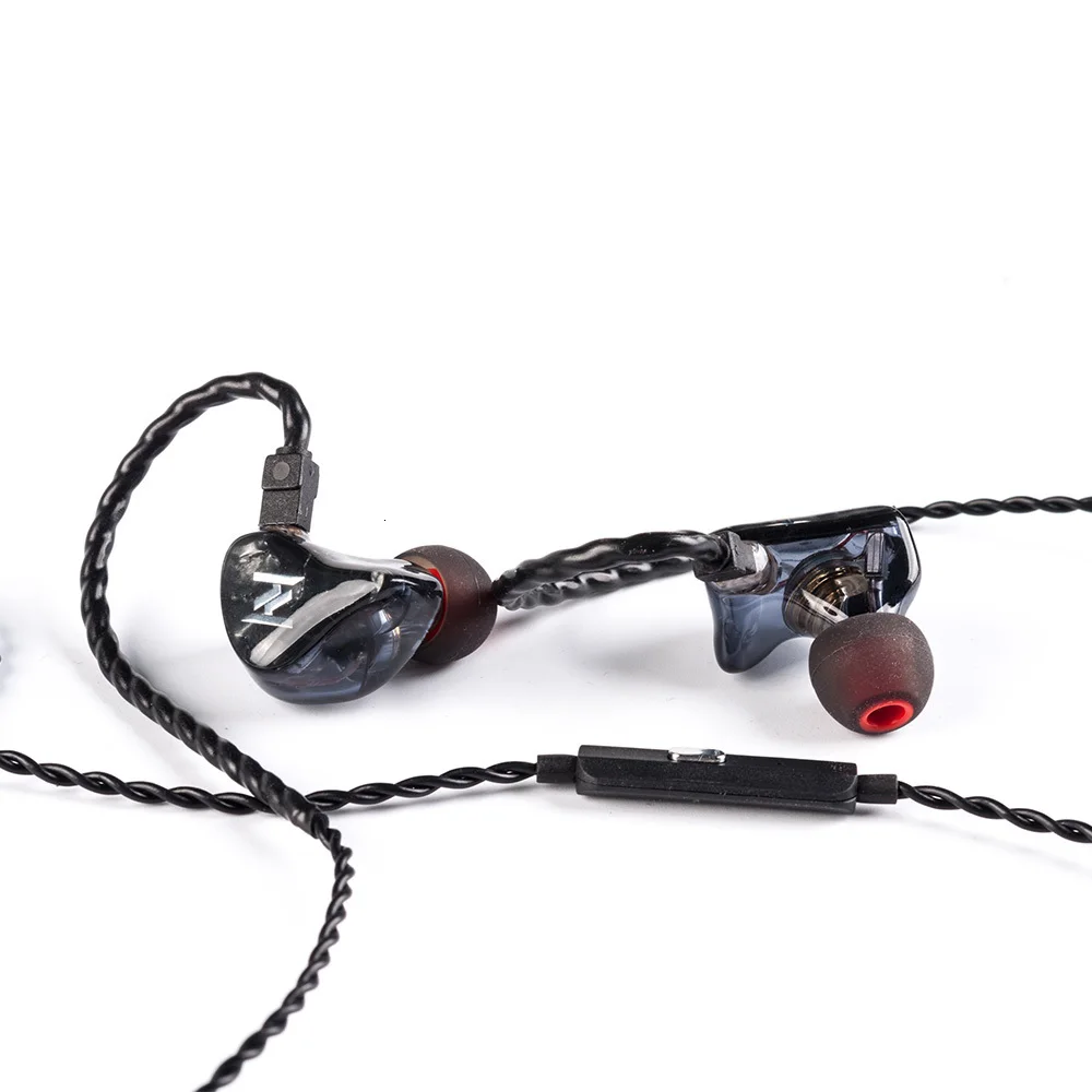Yinyoo ASH 1BA+ 1DD гибридные наушники в ухо HIFI DJ монитор наушники для C10 C16 AS10 ZS10 PRO ZSN PRO ZST