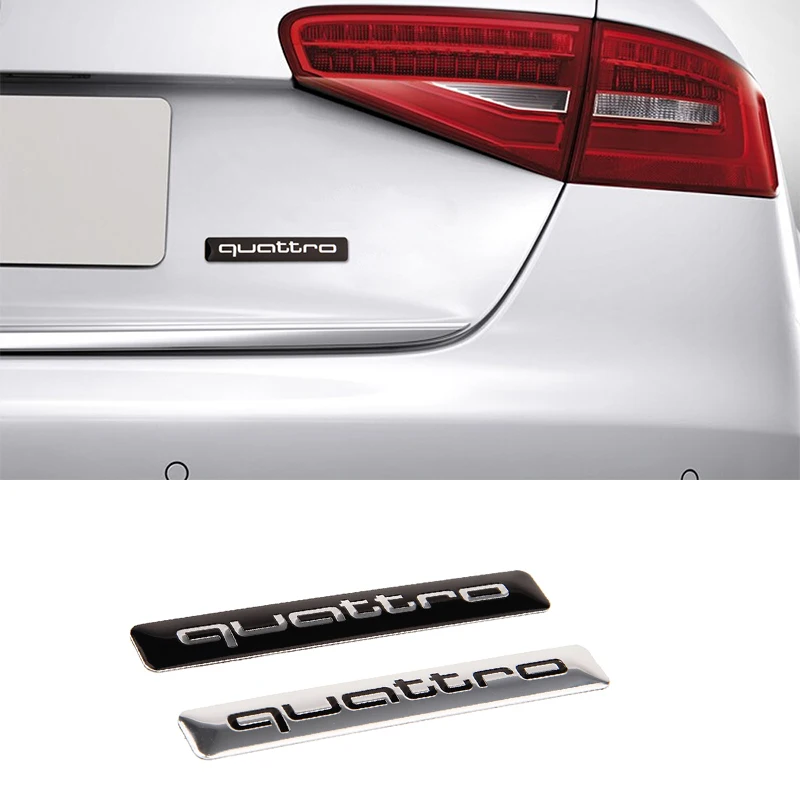 8 5x1 2 см Эмблема багажника автомобиля стикер Стайлинг алюминиевый сплав Черный