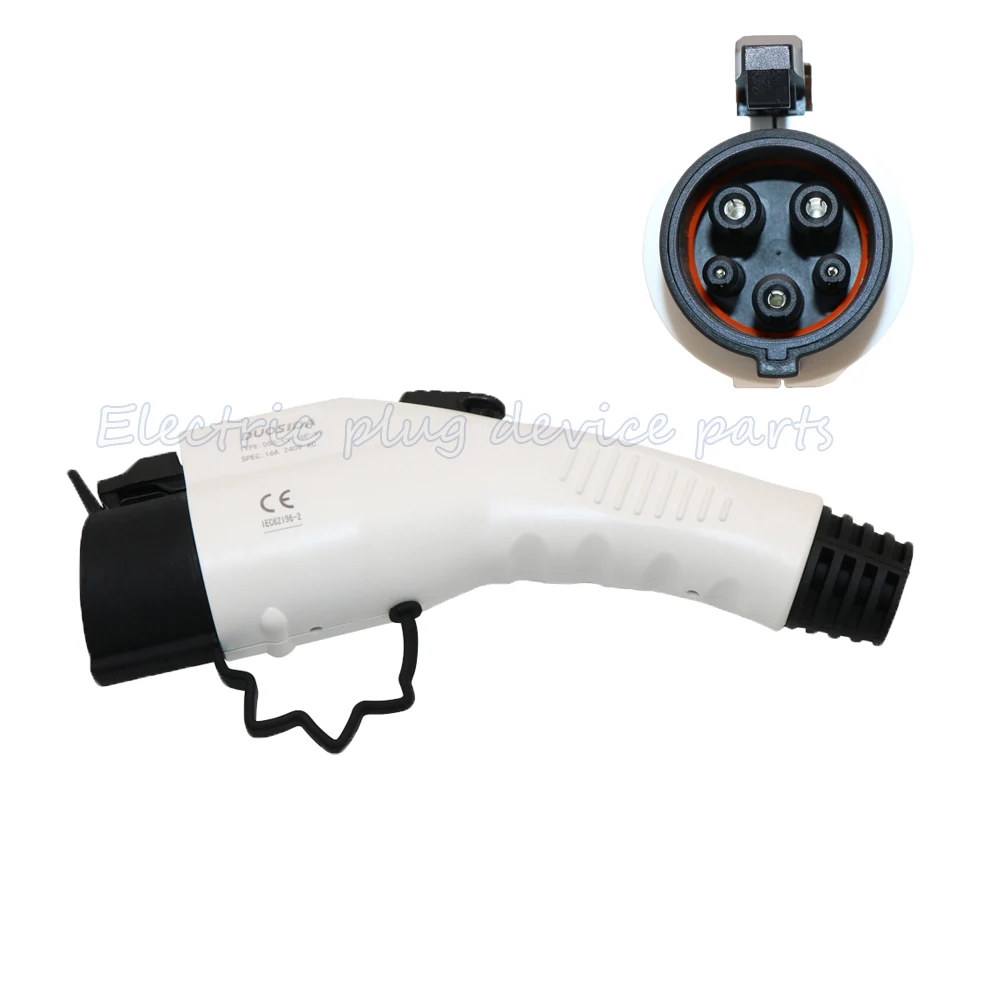 Новый зарядный штекер SAE J1772 Type 1 EV для электромобиля Ford Nissan Leaf Chevrolet Volt Kia Soul Toyota