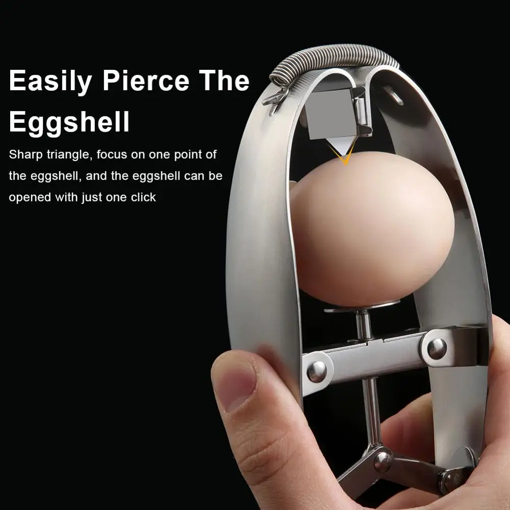 Egg Scissors 304 Stainless Steel Shell Cutter Opener Household Raw Open Creative Opening Device Kitchen Tool Dropshipping | Дом и сад