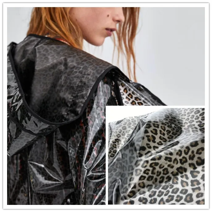 Зеркальный светоотражающий леопардовый дизайн экологичный ТПУ мягкий