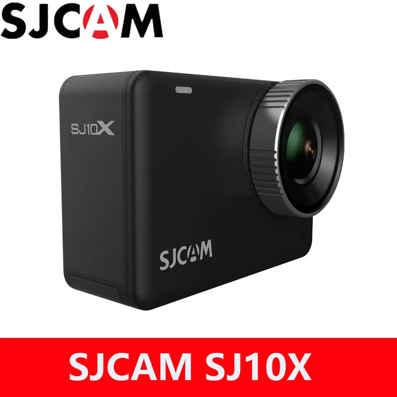 

SJCAM SJ10X Action Camera 4K/24FPS WiFi Novatek 96683 Chipset LIVE STREAMINg 10m Body Waterproof 2.33 Touch LCD Sports DV Camera