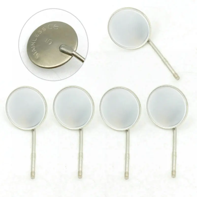 5 шт. стоматологическое зеркало плотная Уход за полостью рта 22 мм хирургические
