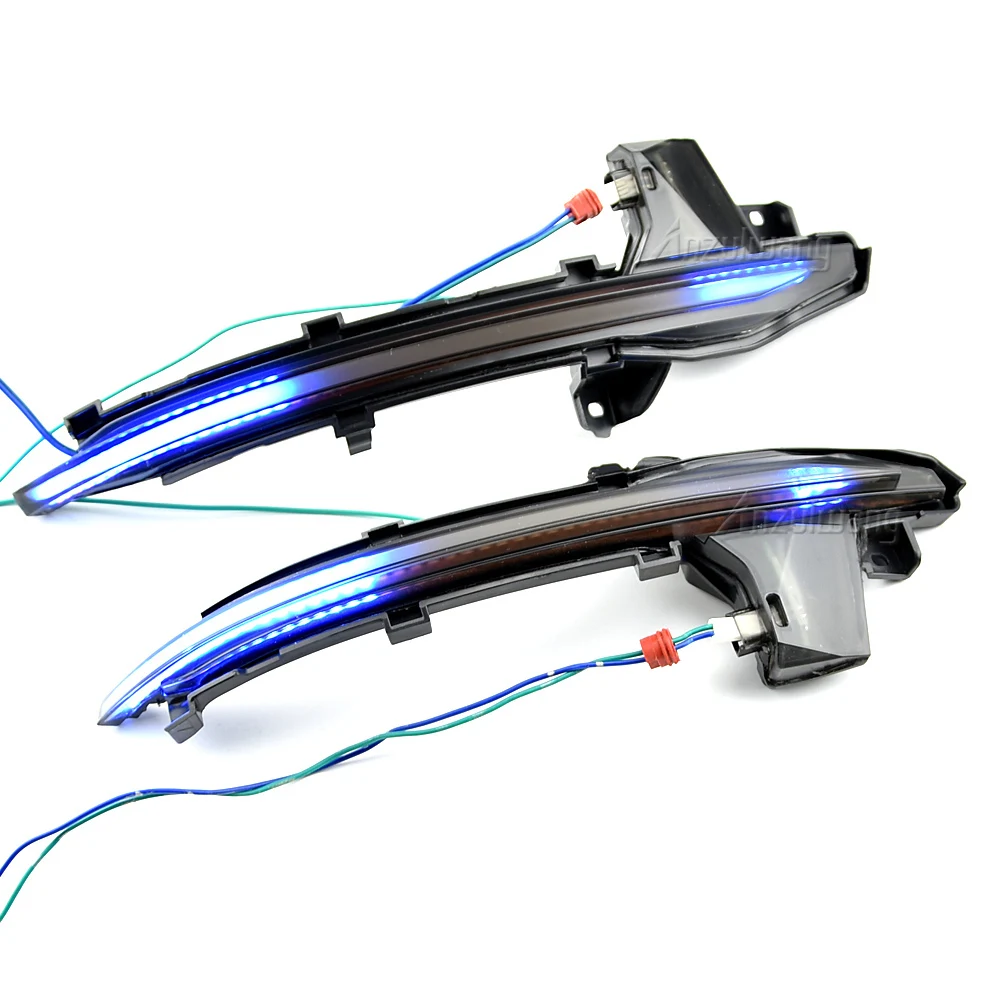 

Dynamic Turn Signal Light LED Side Rearview Mirror Sequential Indicator Blinker Lamp For Audi A6 C8 4K A7 4K8 A8 D5 2018 2019
