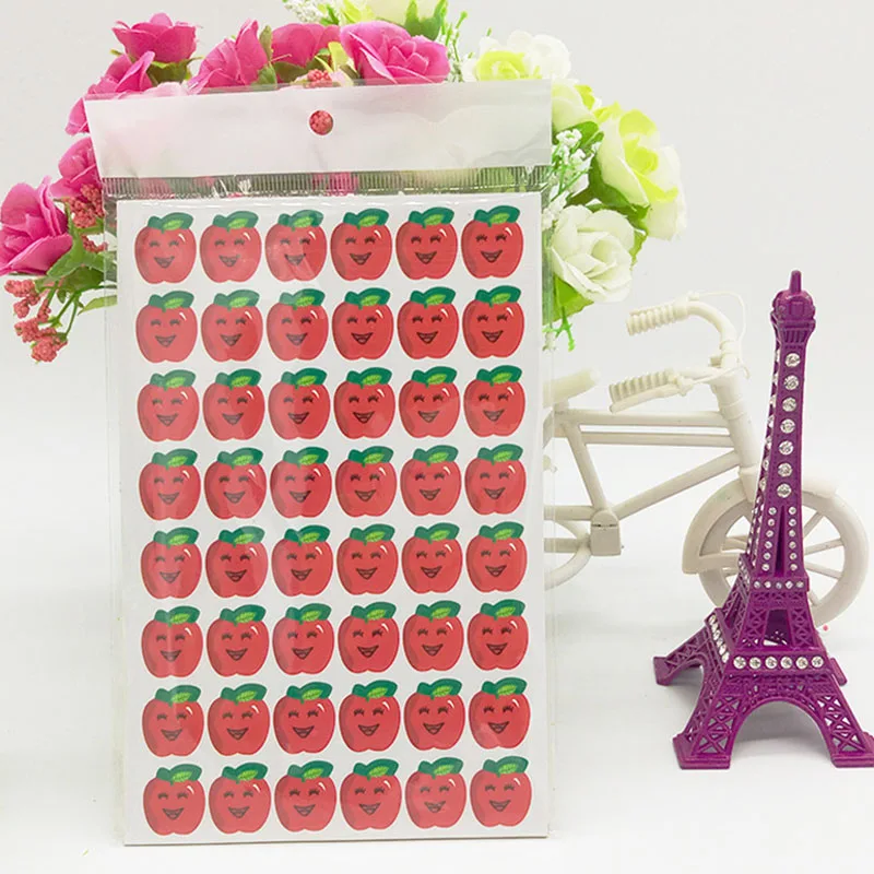 Наклейки со смайликом 10 листов милые смешные наклейки декоративные игрушки