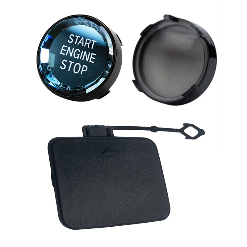 Однокнопочный стикер для кнопки запуска и остановки двигателя BMW- 3/5 серии E70 E90 E60