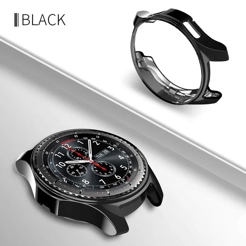 Чехол Gear S3 frontier для samsung Galaxy Watch 46 мм 42 чехол с ремешком из мягкого ТПУ защитный
