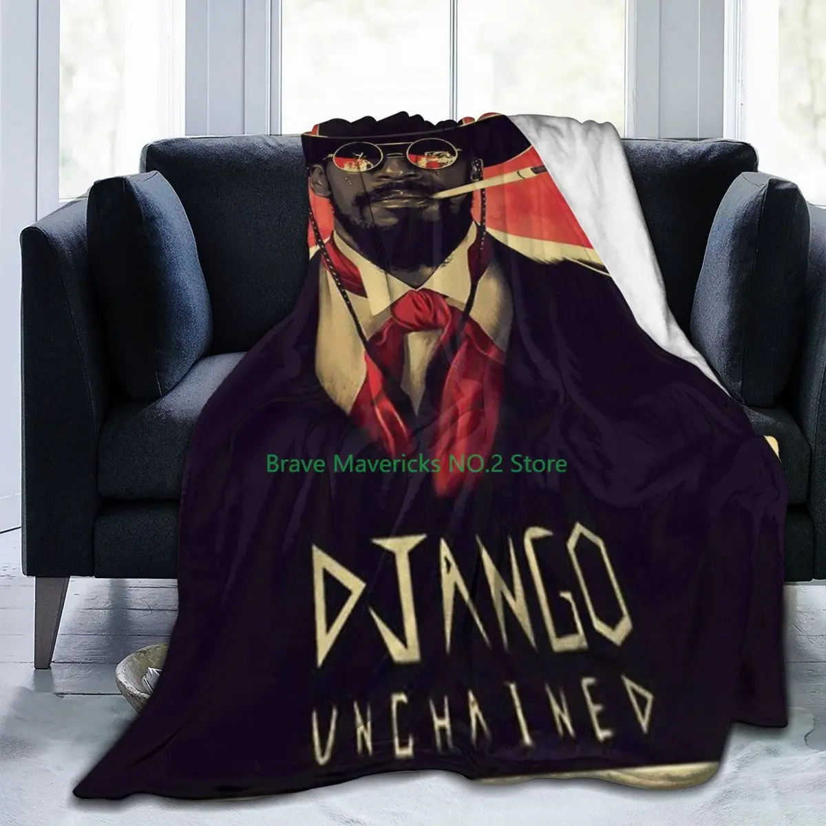 

Постеры Django одеяло для украшения дома, мягкое покрывало из микрофлиса, Потрясающие подарки