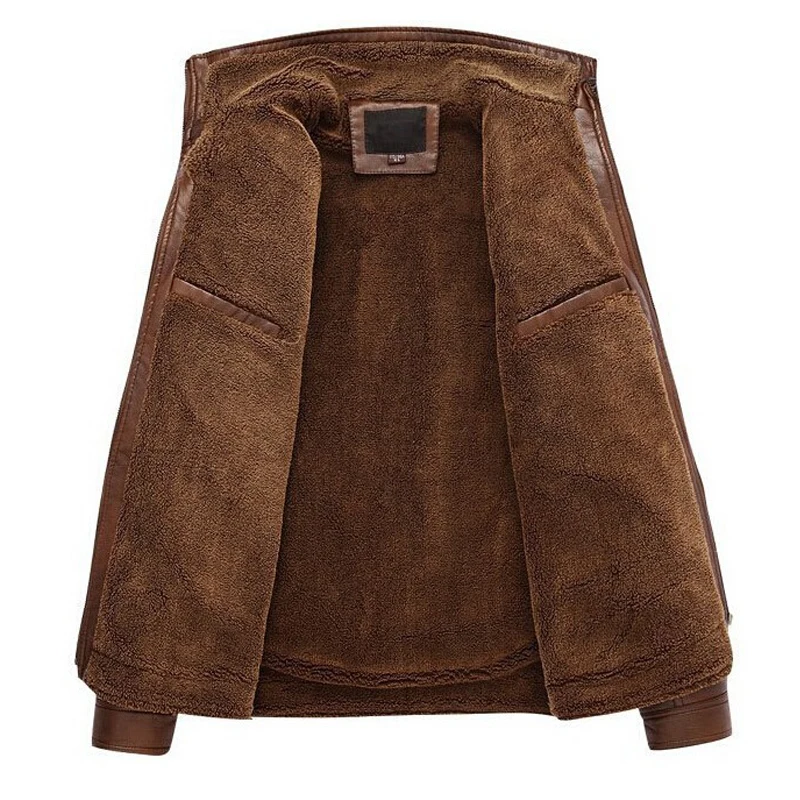 Кожаная куртка для горного спорта, мужские пальто, 3XL, брендовая Высококачественная верхняя одежда из искусственной кожи, мужская деловая зимняя куртка из искусственного меха, Мужская Флисовая Куртка