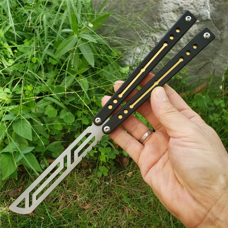 

Высококачественная черная ручка для тренировок Nautilus G10, складки (4 цвета на выбор), интегрированная алюминиевая ручка + Ручка G10, инструмент д...