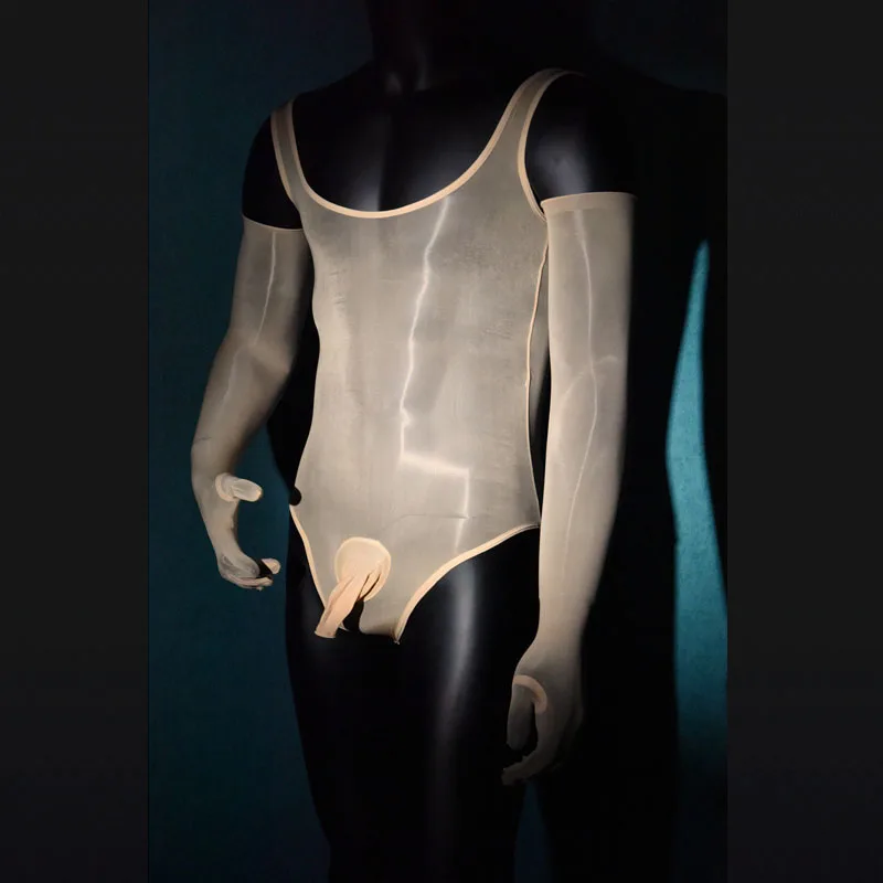 Сексуальное мужское нижнее белье глянцевый Шелковый купальник с мешочком для